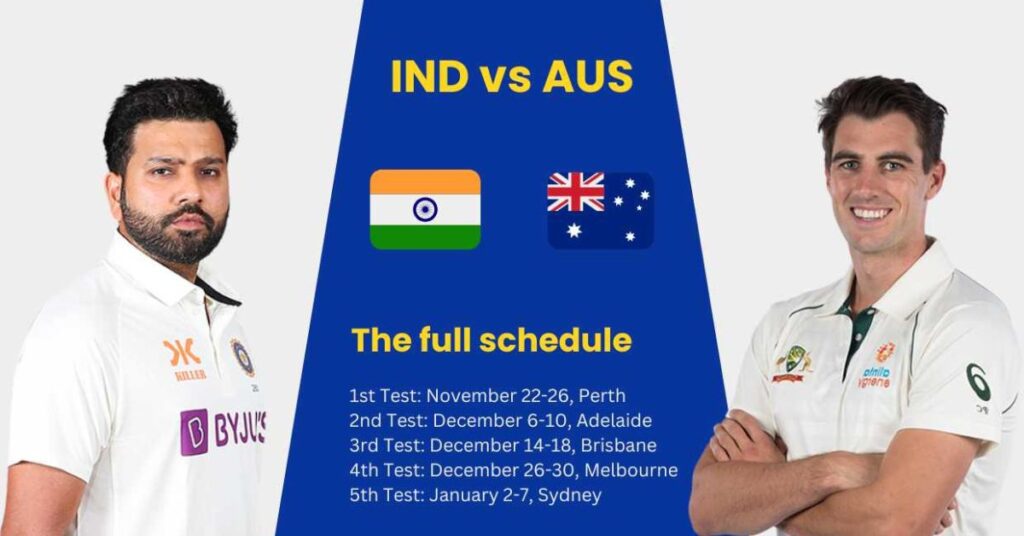 IND vs AUS Test Series 2024 