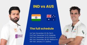 IND vs AUS Test Series 2024