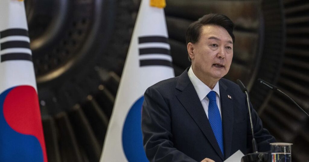 South Korean President Yoon Suk Yeol